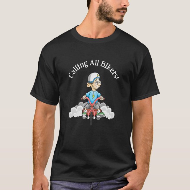 Camiseta Chamando Todos os Ciclistas (Frente)