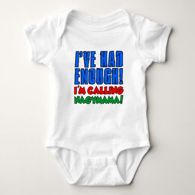 Camiseta Chamar Nagymama (Frente)