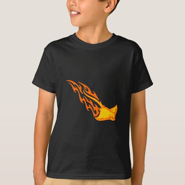 Camiseta Chamas do raio de Sting (Frente)
