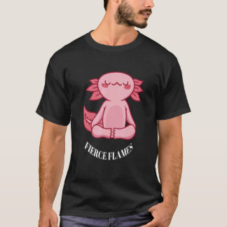 Camiseta Chamas Ferozes Cute Desenhos Engraçados de Dragão