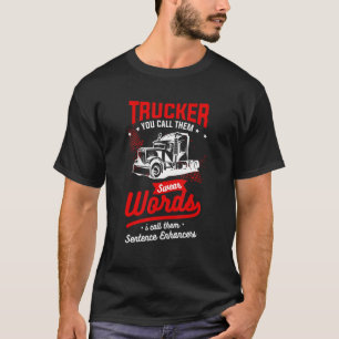 Camiseta Chamas-Lhes Palavras Suaves Que Lhes Chamo Sentenc