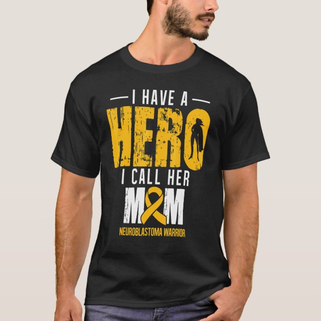 Camiseta Chame-a de "Neuroblastoma Aconselhadora", Rib (Frente)