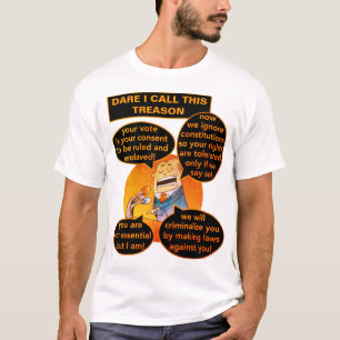 Camiseta Chame esta traição (luz)
