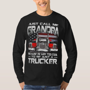 Camiseta Chame-me de GrandePa porque sou Legal demais para