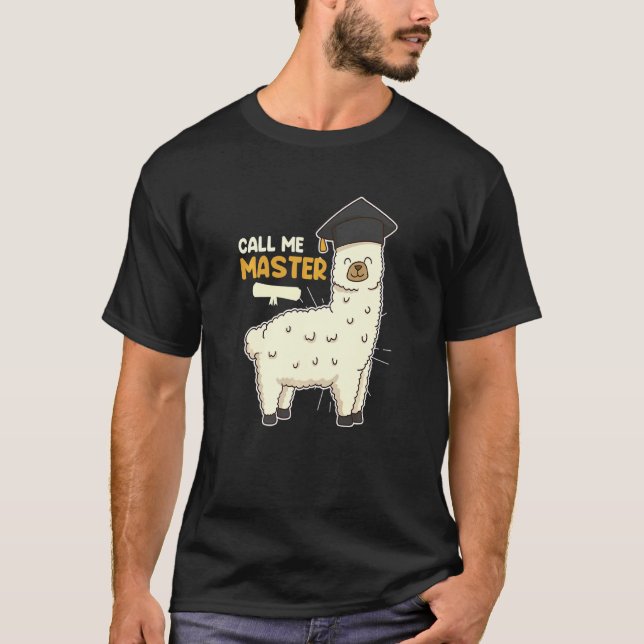 Camiseta Chame-me de mestre (Frente)