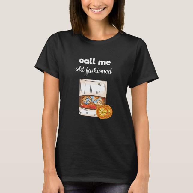 Camiseta Chame-me de velho mocado (Frente)