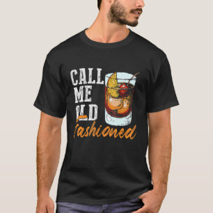 Camiseta Chame-Me De Velho Sapado - Vintage Whiskey Shirt D