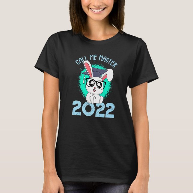 Camiseta Chame-me Mestre 2022 Bunny Master Hat (Frente)