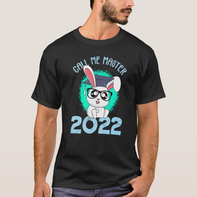 Camiseta Chame-me Mestre 2022 Bunny Master Hat (Frente)