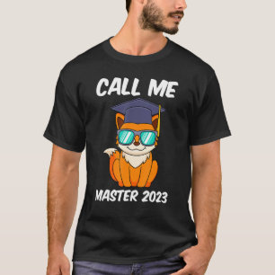 Camiseta Chame-me mestre de mestrados 2023 master_2