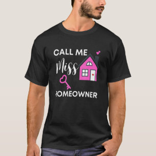 Camiseta Chame-me Miss Homeowner 2022