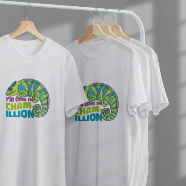 Camiseta Chameleon Animal Pun Funny (Criador carregado)