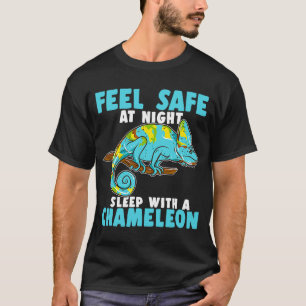 Camiseta Chameleon Azul para o Proprietário do Chameleon