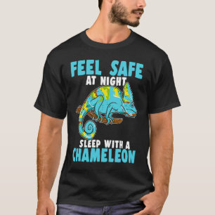 Camiseta Chameleon Azul para o Proprietário do Chameleon