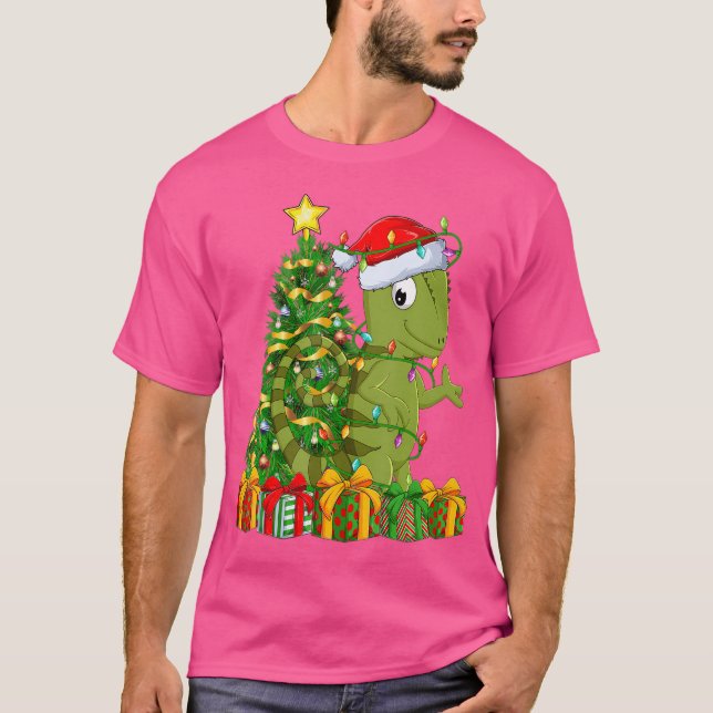 Camiseta Chameleon Lighting Xmas Tree Matando Chameleon Ch (Frente)