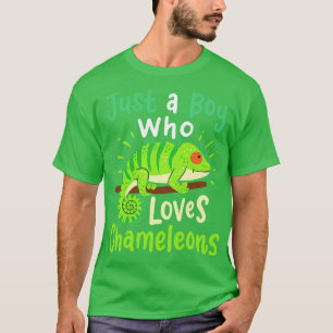 Camiseta Chameleon Lizard Reptile Chameleon