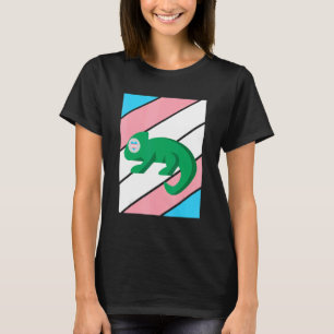 Camiseta Chameleon Pride Transgender Flag LGBT Ortodia Ally