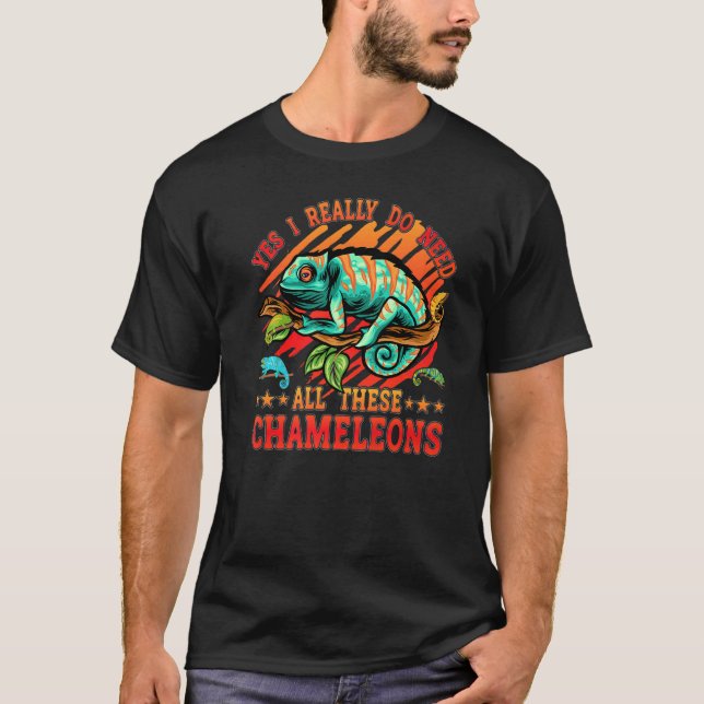 Camiseta Chameleon Say (Frente)