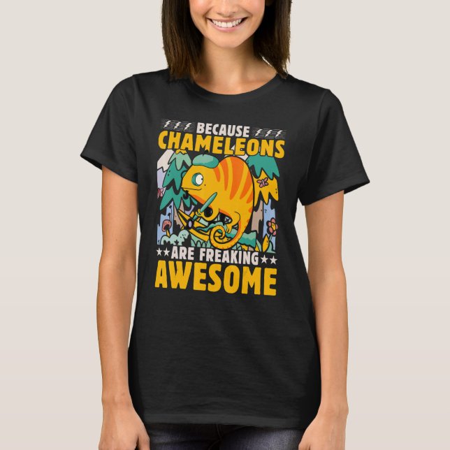 Camiseta Chameleon Say 7 (Frente)