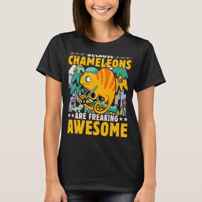 Camiseta Chameleon Say 7 (Frente)
