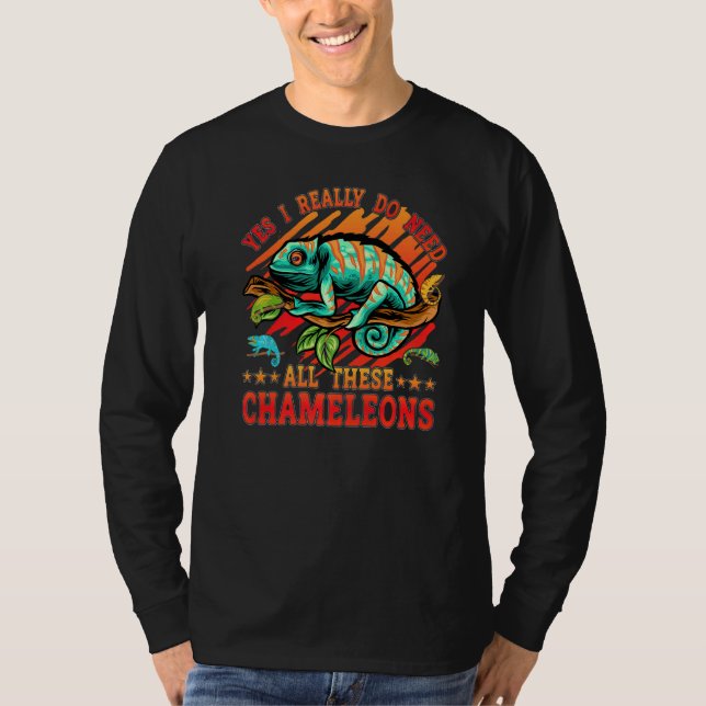Camiseta Chameleon Saying (Frente)