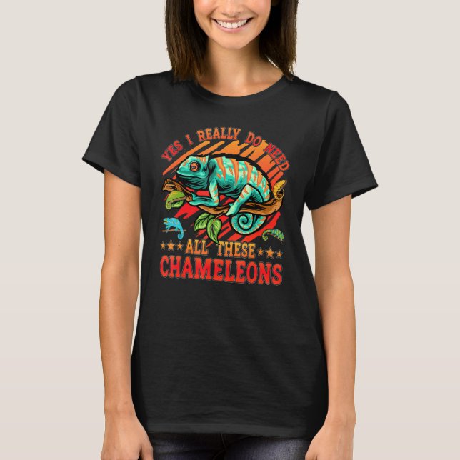 Camiseta Chameleon  Saying 6 (Frente)