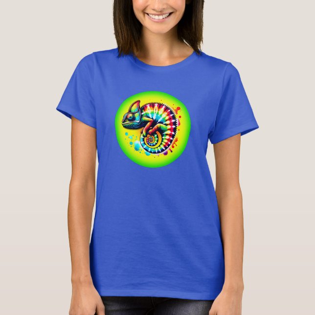 Camiseta Chameleon Tie-Dye (Frente)