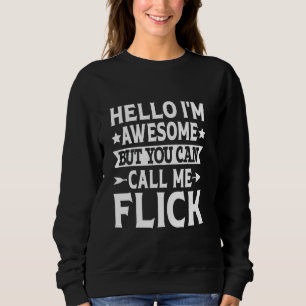Camiseta Chamem-me Sobrenome Flick Family Team Sobrenome