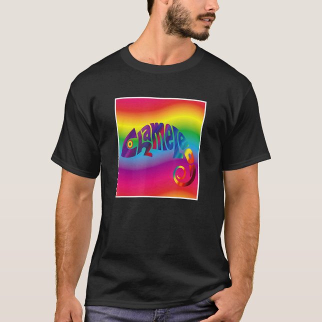 Camiseta Chaméon Simulado Colorido (Frente)