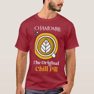 Camiseta Chamomile: A Pílula De Enchimento Original — Calma