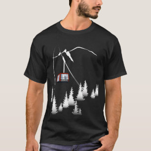 Camiseta Chamonix Cable Car Aiguille Du Midi Ative