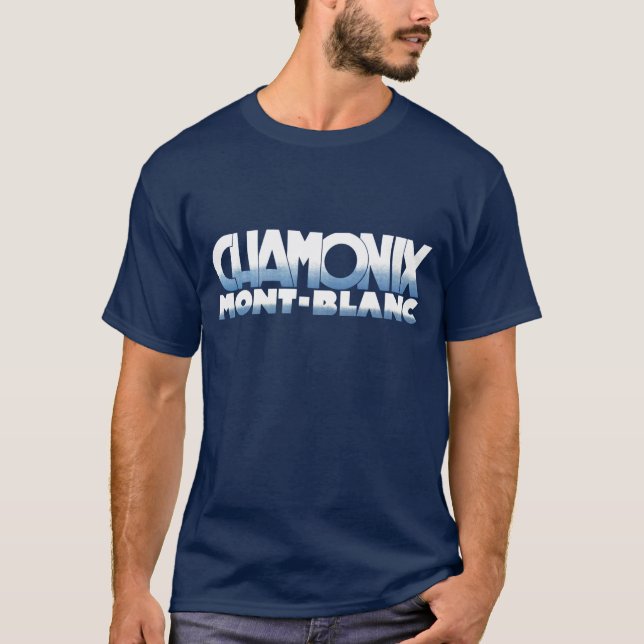 Camiseta Chamonix Retro: Vibes da Vintage do Montanhista (Frente)
