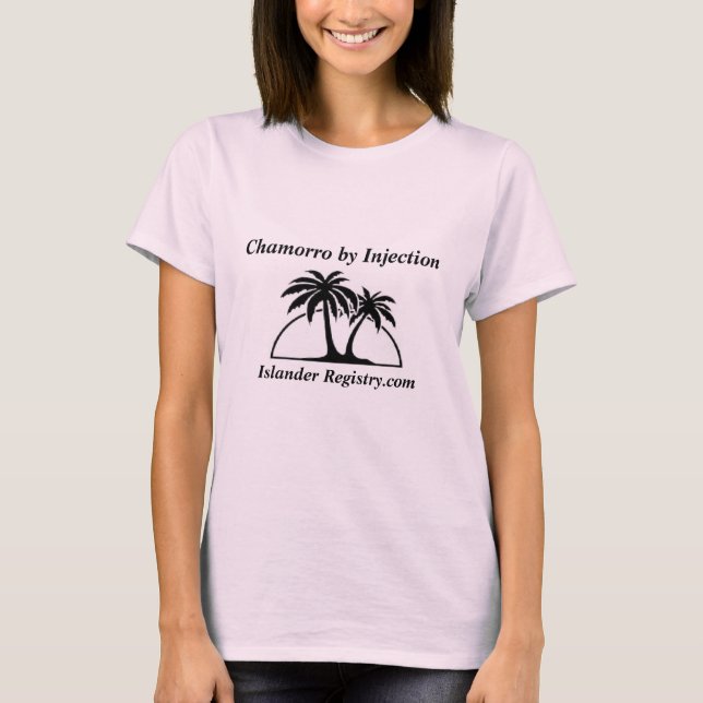Camiseta Chamorro por injecção, (Frente)