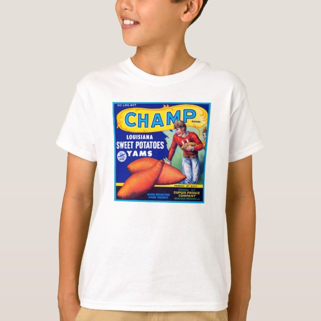 Camiseta Champ Louisiana Doces (Frente)