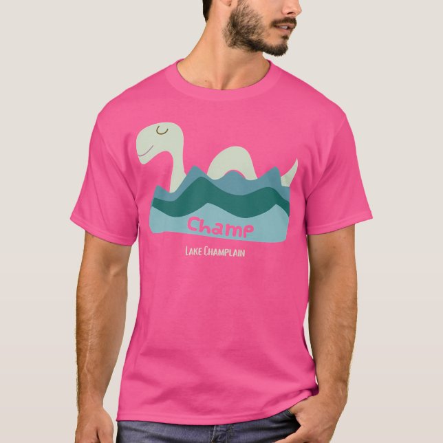 Camiseta Champ The Lake Champlain Monster (Frente)