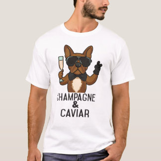 Camiseta Champanhe e Caviar