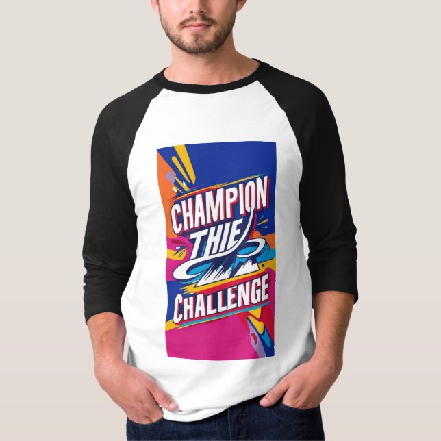 CAMISETA CHAMPIÃO O DESAFIO (Frente)