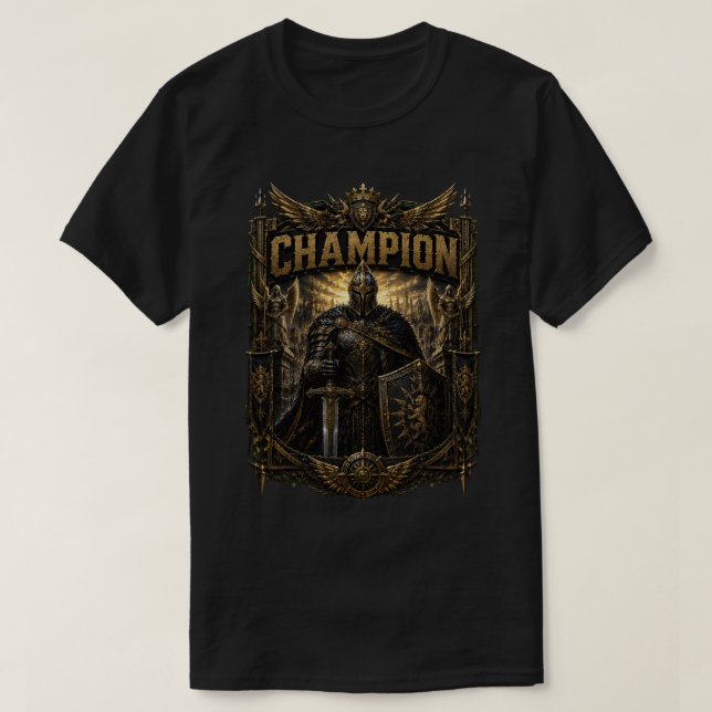 Camiseta Champion Elite Warrior (Frente do Design)