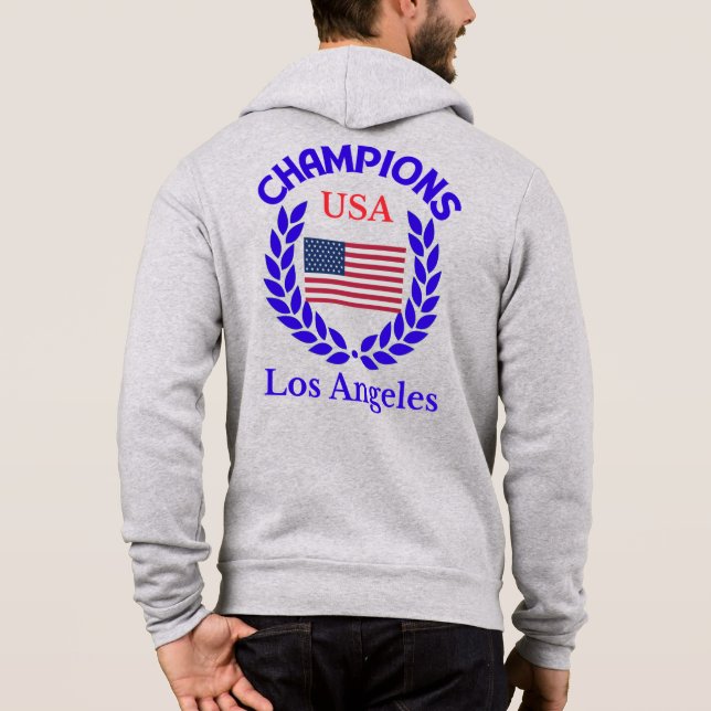 Camiseta Champions Los Angeles usa Original (Verso)