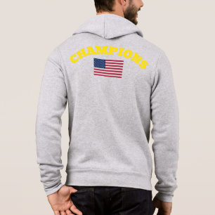 Camiseta CHAMPIONS Oficiais EUA Sinalizador verdadeiro cami