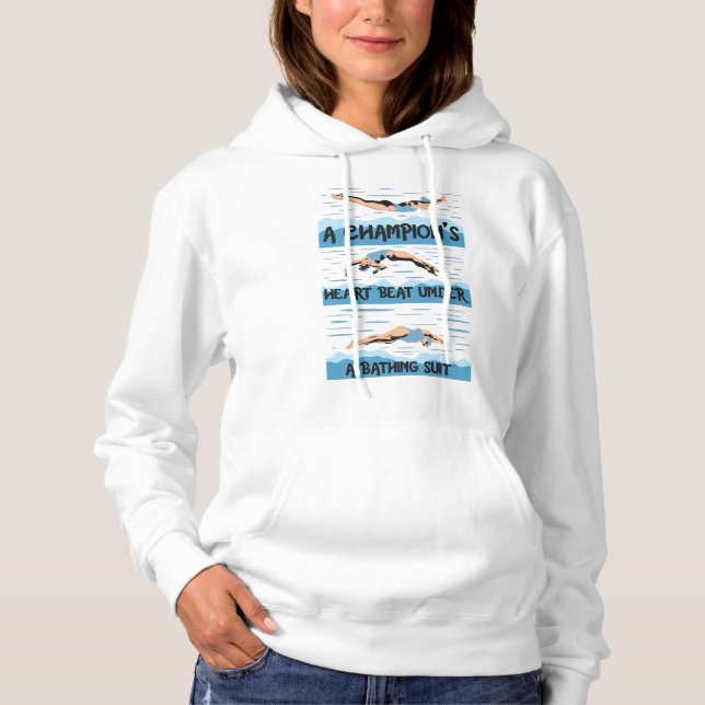 Camiseta Champions Swimmer - Fato De Banho (Frente)