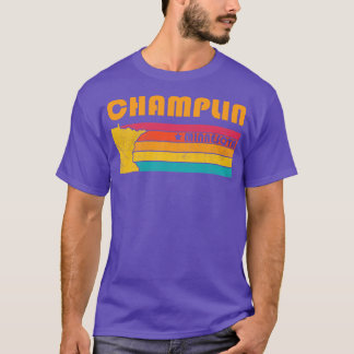 Camiseta Champlin Minnesota Vintage angustiou Souvenir
