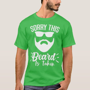 Camiseta CHAMPRINT Desculpe Esta Barba É Tomada Engraçado P