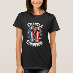 Camiseta Chancla Survivor Porto Rico Funny Sp