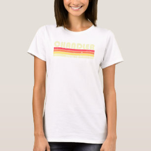 Camiseta Chandler Surname Retro Vintage 90s Aniversário Reu