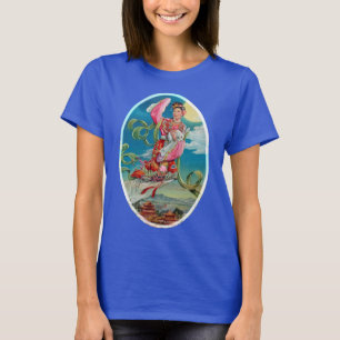 Camiseta Chang'e que voa à lua