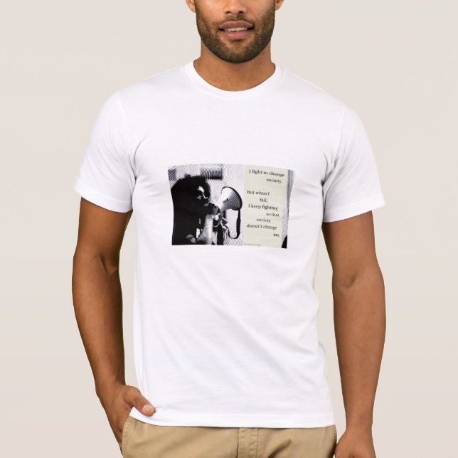 Camiseta Change society T (Frente)