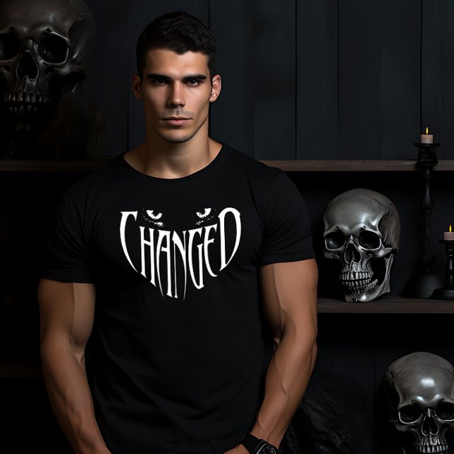 Camiseta Changed Werewolf Design (Criador carregado)