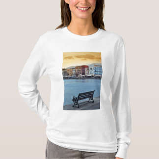 Camiseta Chania ao anoitecer, Chania, Creta, Grécia