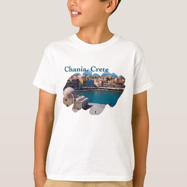 Camiseta Chania, Creta: Porto de Veneza (Frente)